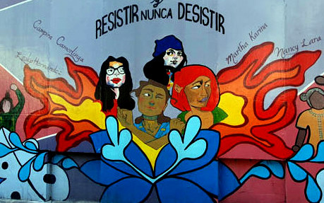México : la « place des femmes qui luttent »