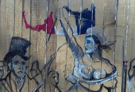 Lire la suite à propos de l’article Le street art et les peintres: Delacroix, « La Liberté guidant le peuple ».
